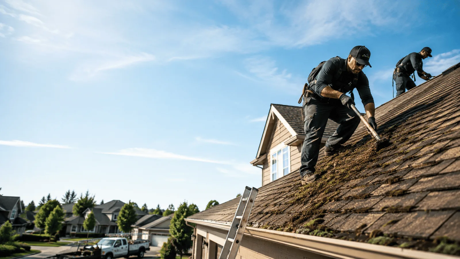 Roof Moss Removal in Arcade, NY near me